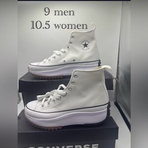 Converse Women's White Platform High-Tops Runstar Hike